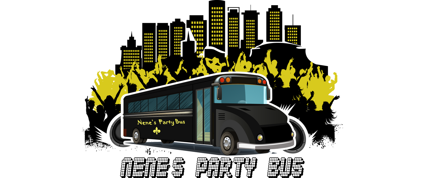 Nene's Party Bus logo art